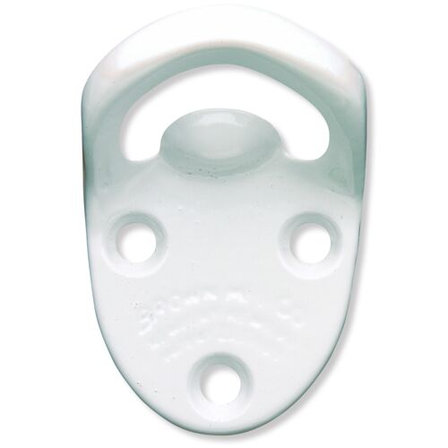 White Cavalier Style bottle opener Thumbnail