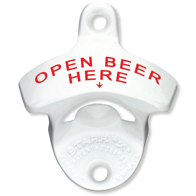 Open Beer Here White Coated STARR "X"  Thumbnail