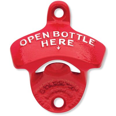 Red Open Bottle Here STARR "X" bottle opener Thumbnail