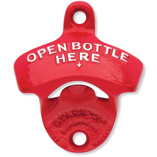 Red Open Bottle Here STARR "X" bottle opener Thumbnail