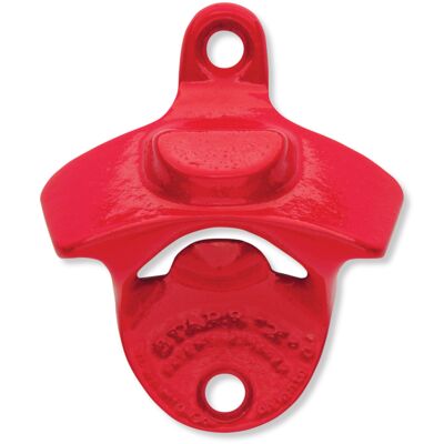 Red Bottle Cap Mount STARR "X" bottle opener Thumbnail