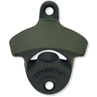 Dark Green Plain STARR "X" bottle opener Thumbnail