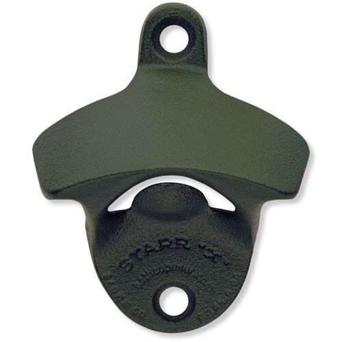 Dark Green Plain STARR "X" bottle opener Thumbnail