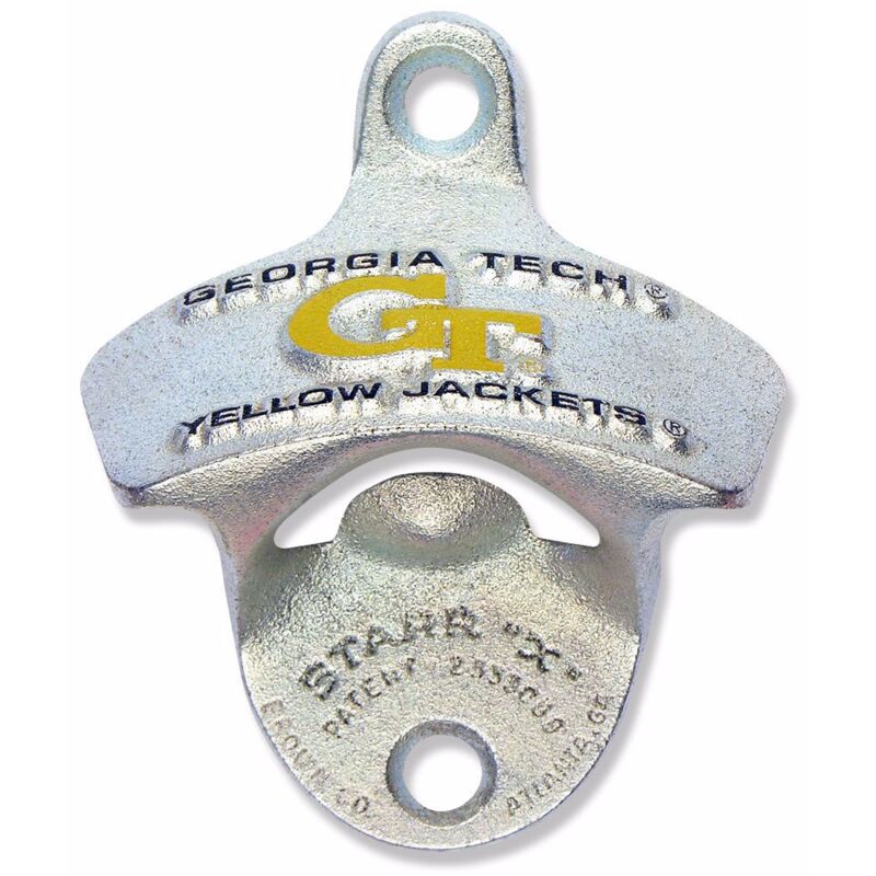 Embossed Georgia Tech STARR "X" bottle opener Thumbnail