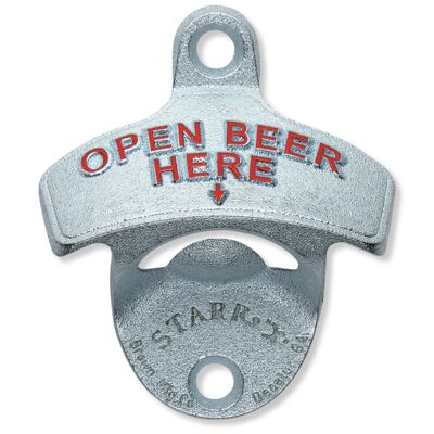 "Open BEER Here" Embossed STARR "X" Thumbnail