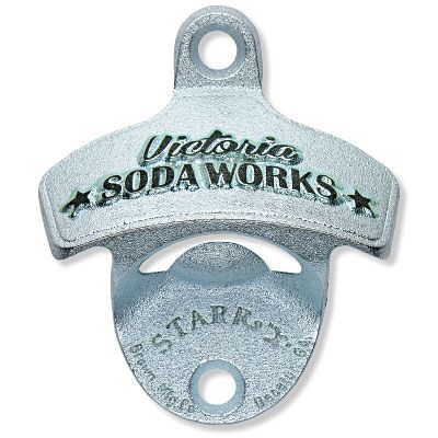 Embossed Victoria Soda Works STARR "X" bottle opener Thumbnail