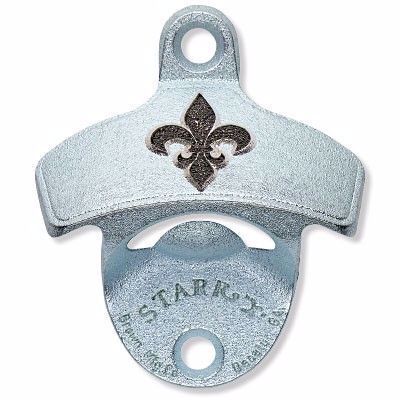 Embossed Yellow Embossed Fleur de Lis STARR "X" bottle opener Thumbnail