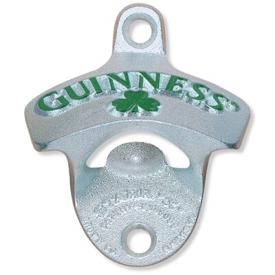 Embossed Guinness with Shamrock STARR "X" bottle opener Thumbnail