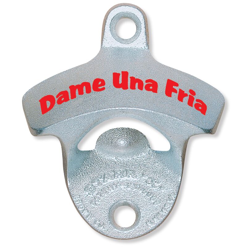 Printed Dame Una Fria STARR "X" bottle opener Thumbnail