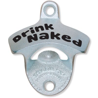 Printed Drink Naked STARR "X" bottle opener Thumbnail