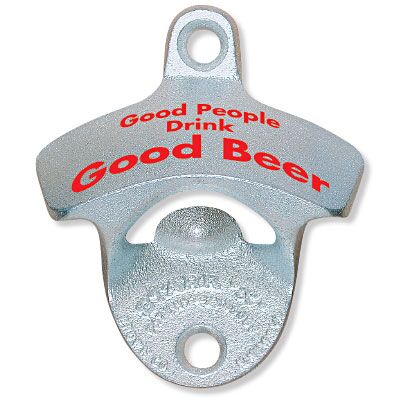 Printed Good People Drink Good Beer STARR "X" bottle opener Thumbnail