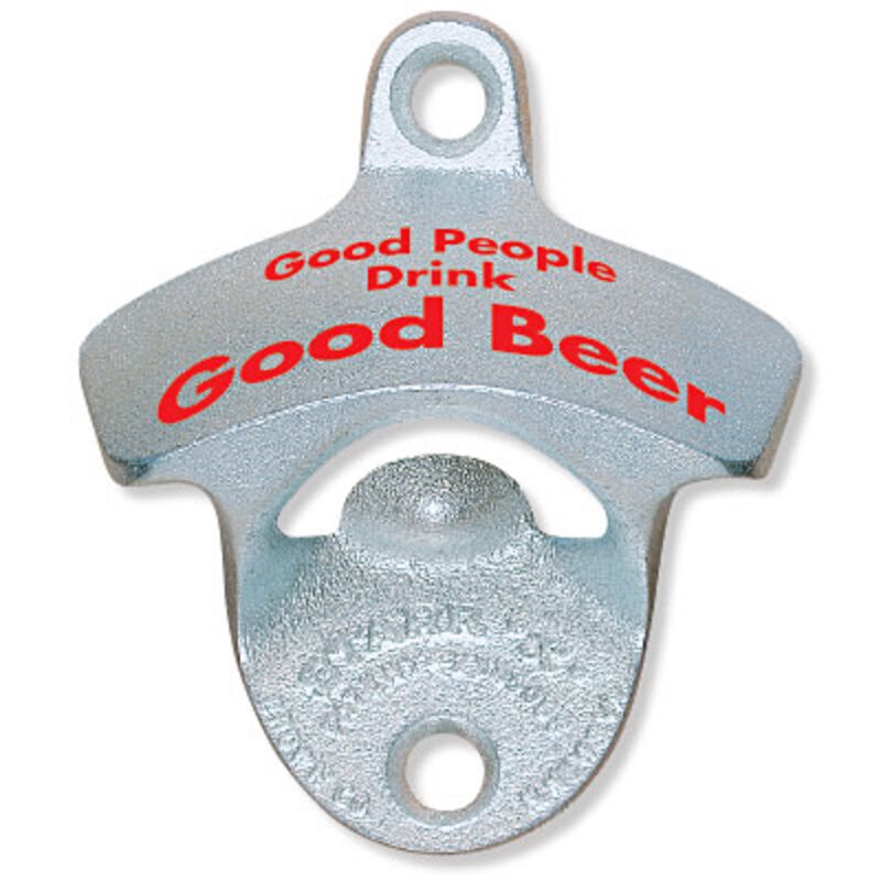 Printed Good People Drink Good Beer STARR "X" bottle opener Thumbnail