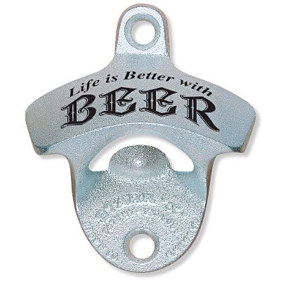 Printed Life is Better with Beer STARR "X" bottle opener Thumbnail