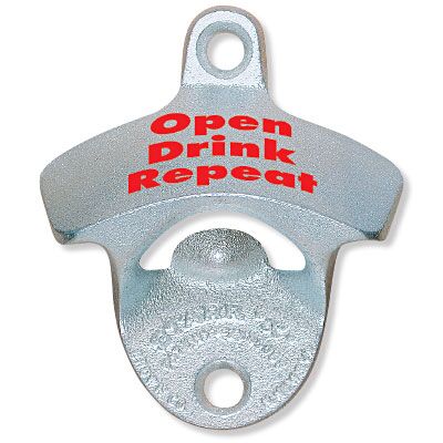 Printed Open, Drink, Repeat STARR "X"  bottle opener Thumbnail