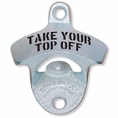 Printed Take Your Top Off STARR "X" bottle opener Thumbnail