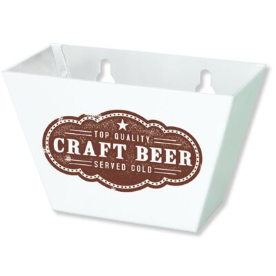 Craft Beer Medium White Bottle Cap Catcher Thumbnail