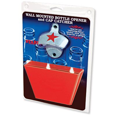 Red Star STARR "X" opener and Red cap catcher SET Thumbnail