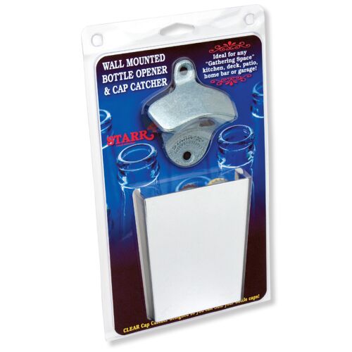 Plain STARR "X" opener and small metal bottle cap catcher SET Thumbnail