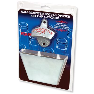 Open Bottle Here STARR "X" opener and medium cap catcher SET Thumbnail