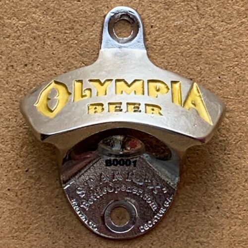 Stainless-Steel Olympia Beer STARR "X" bottle opener  Thumbnail