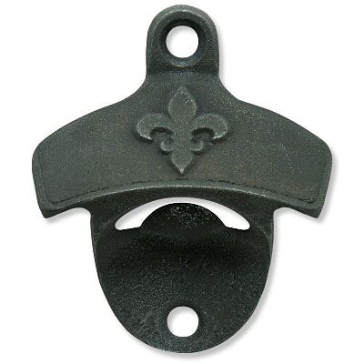 Gun Blued Fleur De Lis Opener Thumbnail